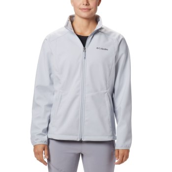 Dámské Bundy Columbia Kruser Ridge II Softshell Šedé XLCYGH019